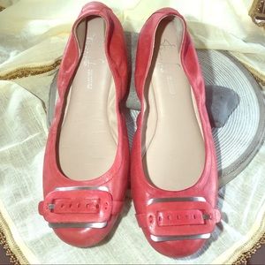 Franco Sarto Artist’s Collection red ballet flats